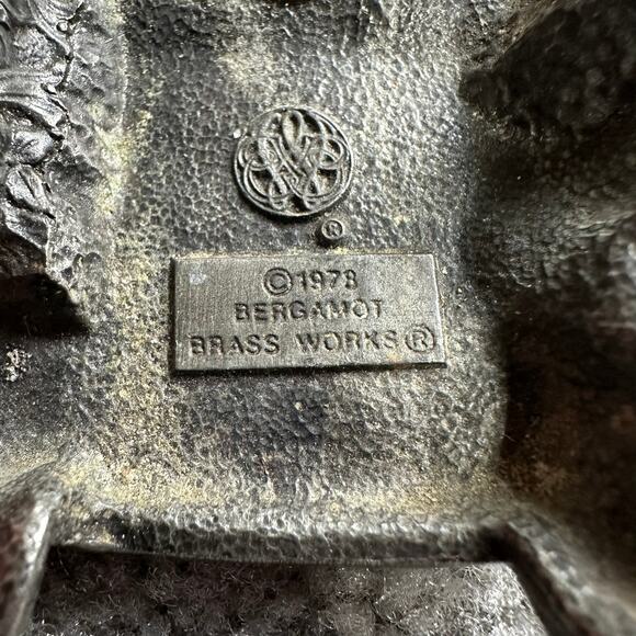 Vintage Bergamot Brass Works 1978 Trucker Belt Buckle - Picture 3 of 5